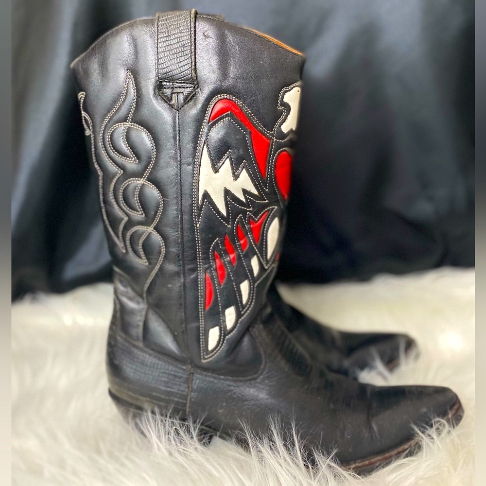 Vintage Distressed “Cowboy” Boots